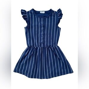 Miles Size 5 Baseball Seam Stitch Pattern Dress